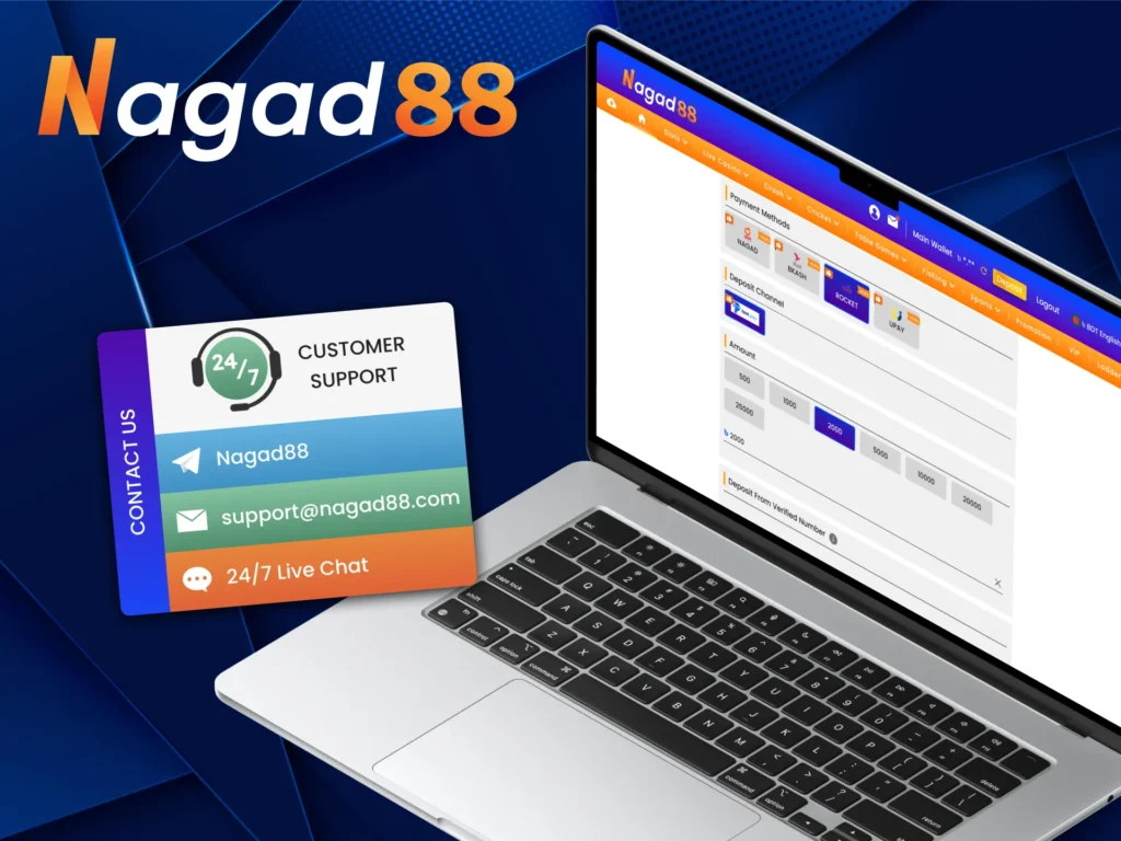 Nagad88 Deposit Methods